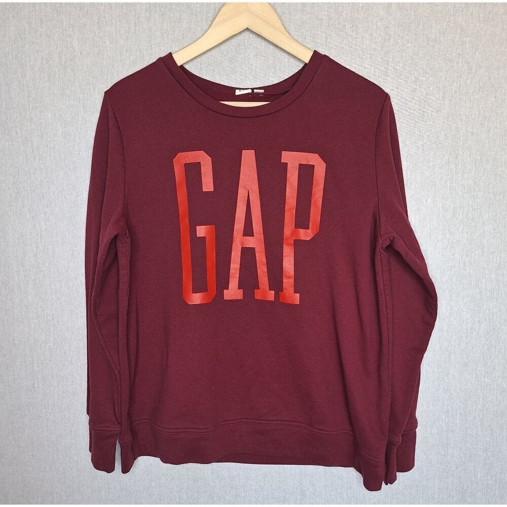 💙 Gap Sweatshirt Size L Fall Preppy Comfy Cozy Loungewear Athleisure